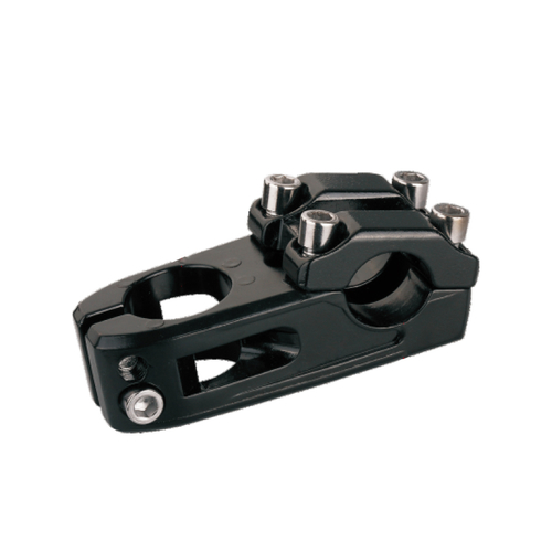 What are the key advantages of using aluminum alloy for bicycle steering stems?
